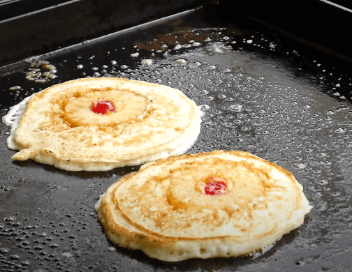 Pineapple Upside-Down Pancakes