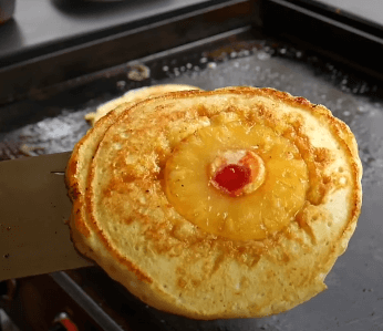 Pineapple Upside-Down Pancakes